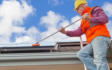 Luthrie soft wash roof cleaning